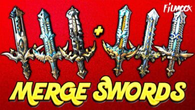 ماين كرافت مود Merge Swords