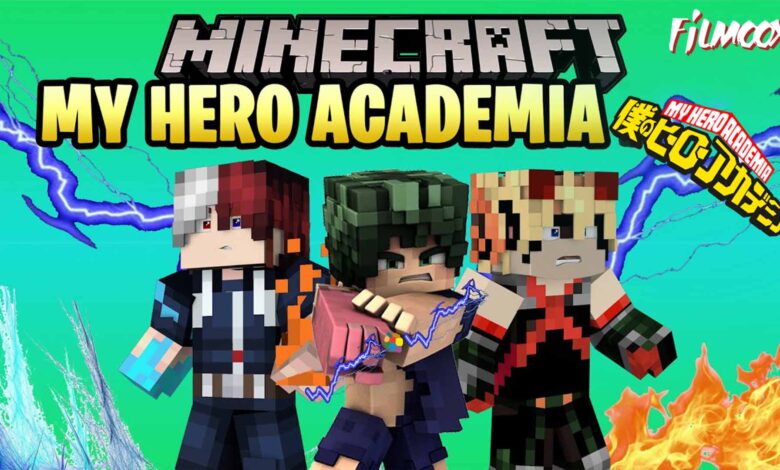 ماين كرافت مود Boku no Hero Legacy