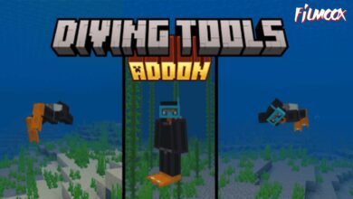 ماين كرافت مود Diving Tools