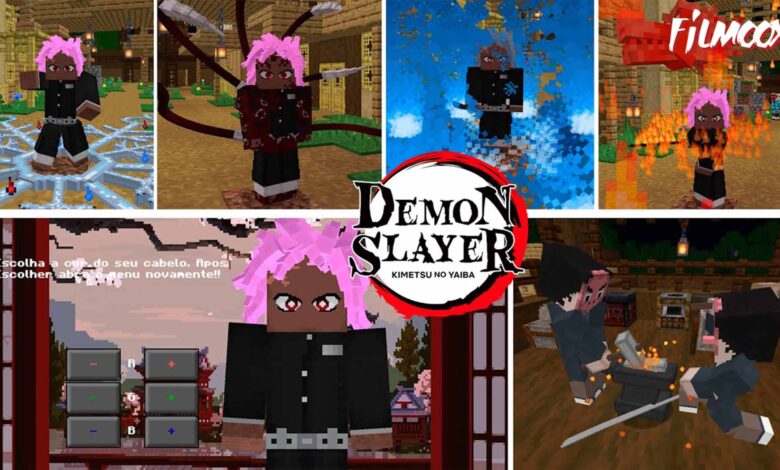 ماين كرافت مود Demon Slayer ST
