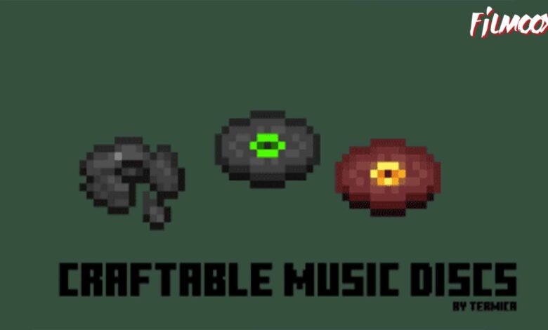 ماين كرافت مود Craftable Music Discs