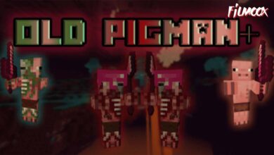 ماين كرافت مود Old Pigman Plus