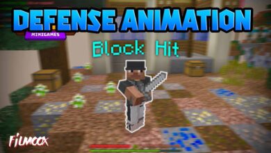 ماين كرافت مود Defense Animation