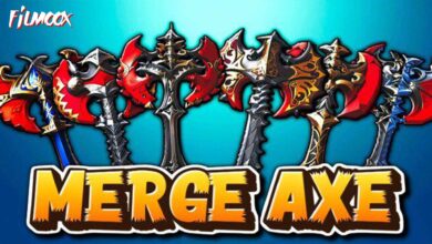 ماين كرافت مود Merge Axe
