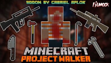 ماين كرافت مود Project Walker