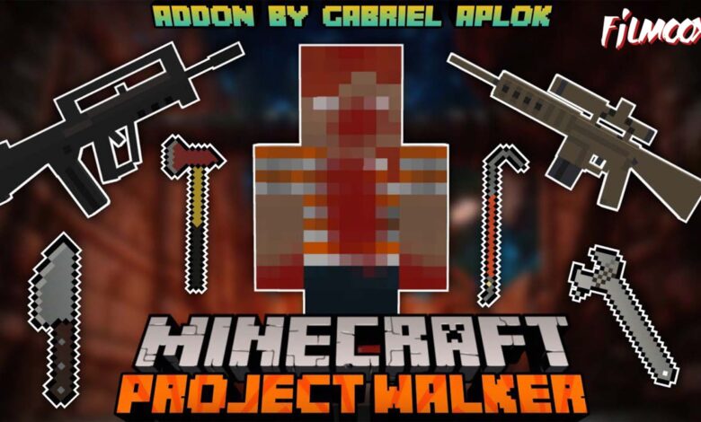 ماين كرافت مود Project Walker