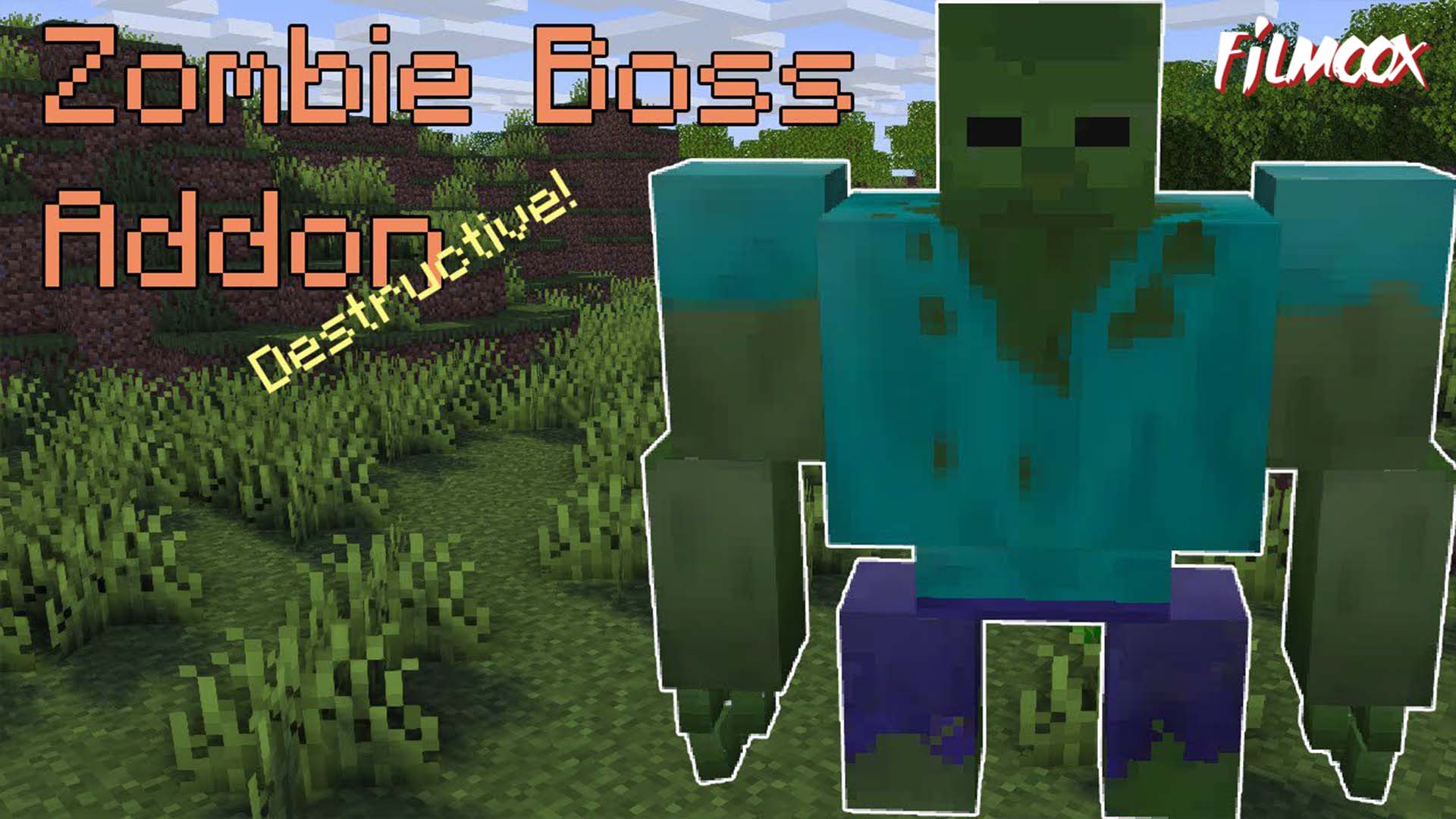 ماين كرافت مود Zombie Boss filmoox