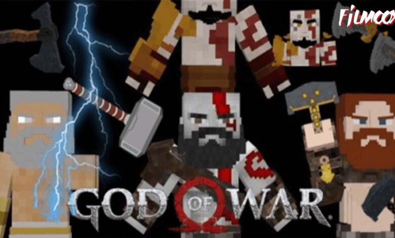 ماين كرافت مود God of War Weapons