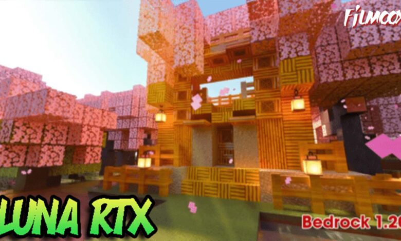 ماين كرافت مود Luna RTX