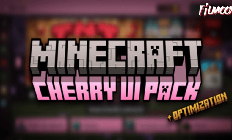 ماين كرافت مود Cherry UI