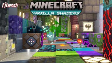 ماين كرافت مود Vanilla PBR Shader