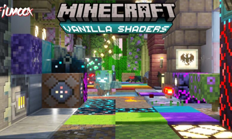 ماين كرافت مود Vanilla PBR Shader