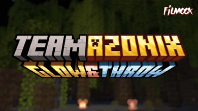 ماين كرافت مود Glow & Throw
