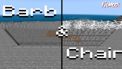 ماين كرافت مود Barb and Chain