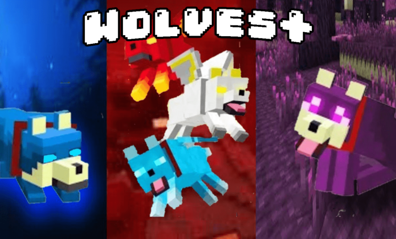 ماين كرافت مود +Wolves
