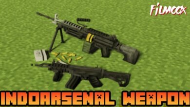 ماين كرافت مود IndoArsenal Weapon