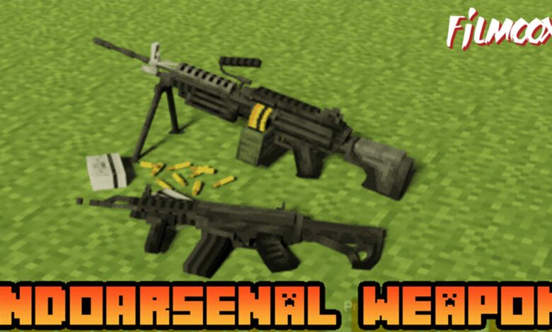 ماين كرافت مود IndoArsenal Weapon