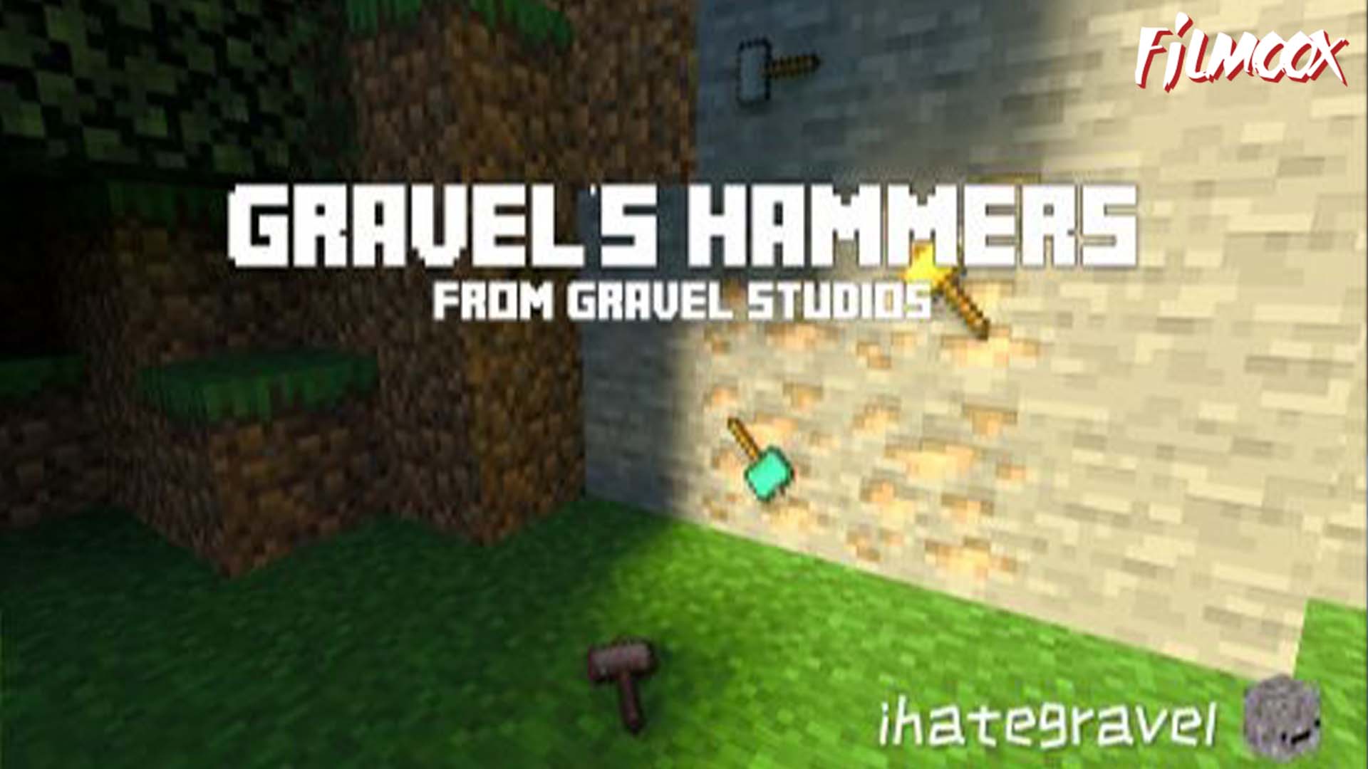 ماين كرافت مود Gravel’s Hammers filmoox