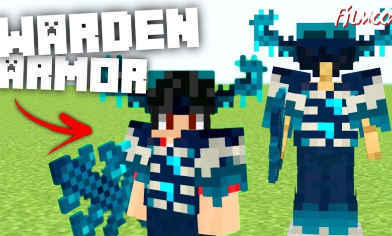 ماين كرافت مود True Warden Armor