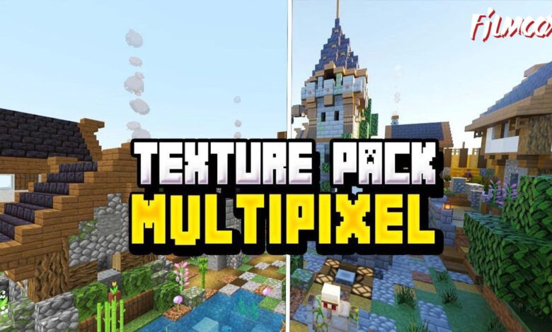 ماين كرافت مود MultiPixel Texture