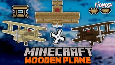 ماين كرافت مود Wooden Plane
