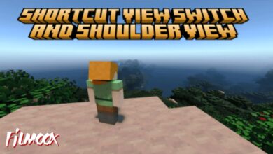 ماين كرافت مود Shortcut View Switch & Shoulder View