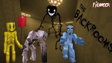 ماين كرافت مود Horror Backrooms Entities