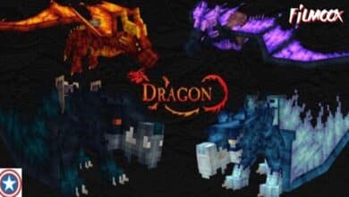 ماين كرافت مود Rabitech’s Mythical Dragons