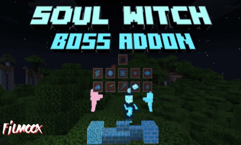 ماين كرافت مود Soul Witch Boss