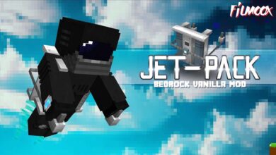 ماين كرافت مود Jet-Pack Survival