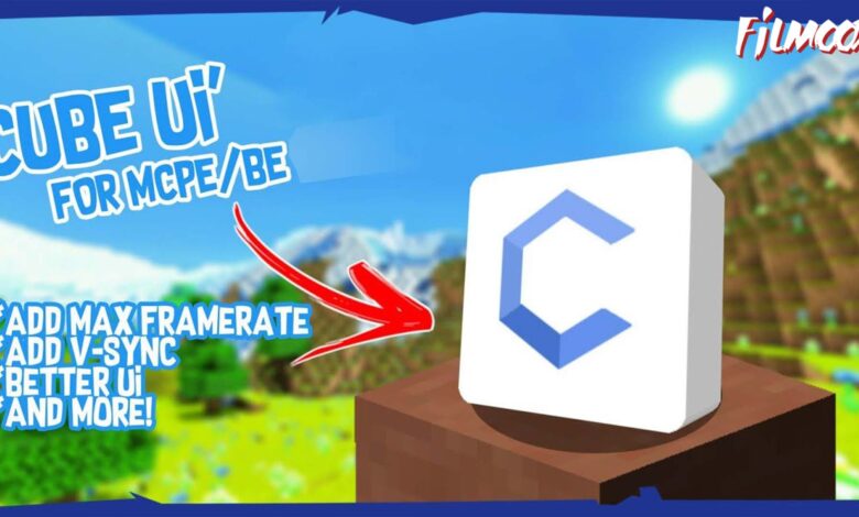 ماين كرافت مود Cube UI Client