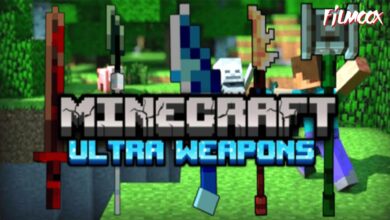 ماين كرافت مود Ultra Weapons