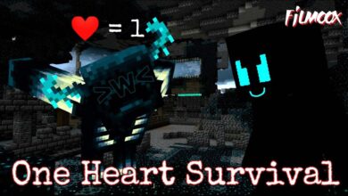 ماين كرافت مود One Heart Survival