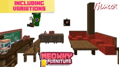 ماين كرافت مود MeoWhy Furniture