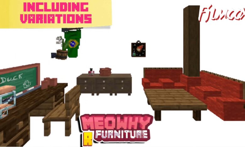 ماين كرافت مود MeoWhy Furniture