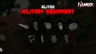 ماين كرافت مود Military Equipment