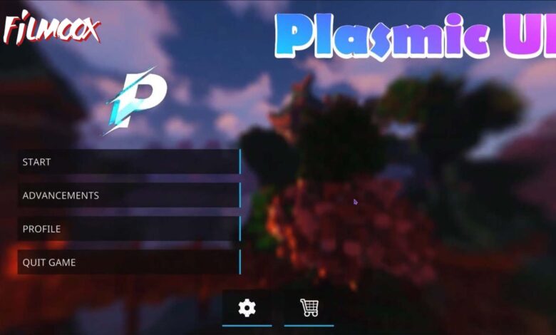ماين كرافت مود Plasmic UI