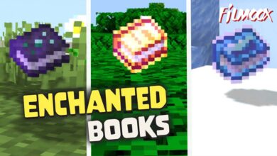ماين كرافت مود Visualize Enchanted Book