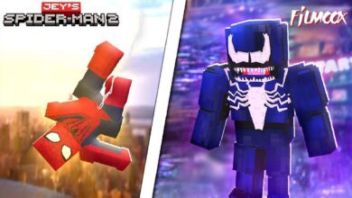 ماين كرافت مود Marvel’s Spider Man 2