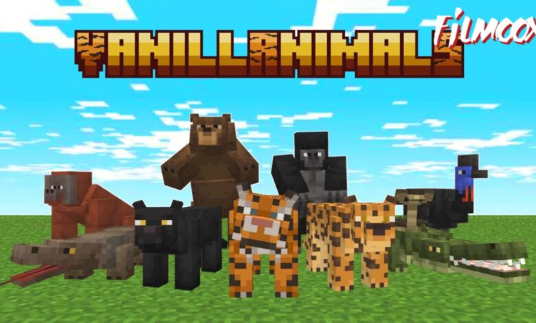 ماين كرافت مود VanillAnimals
