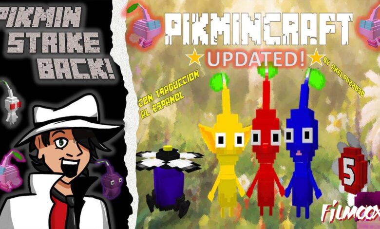 ماين كرافت مود Pikmincraft