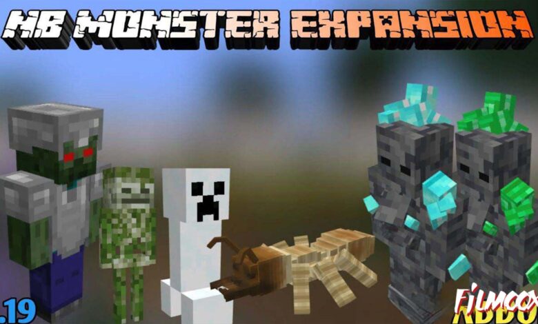 ماين كرافت مود NB Monster Expanded