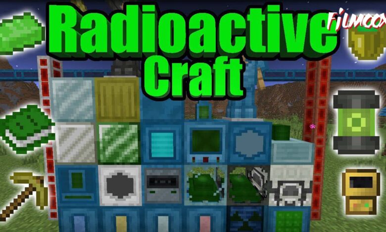 ماين كرافت مود Radioactive Craft