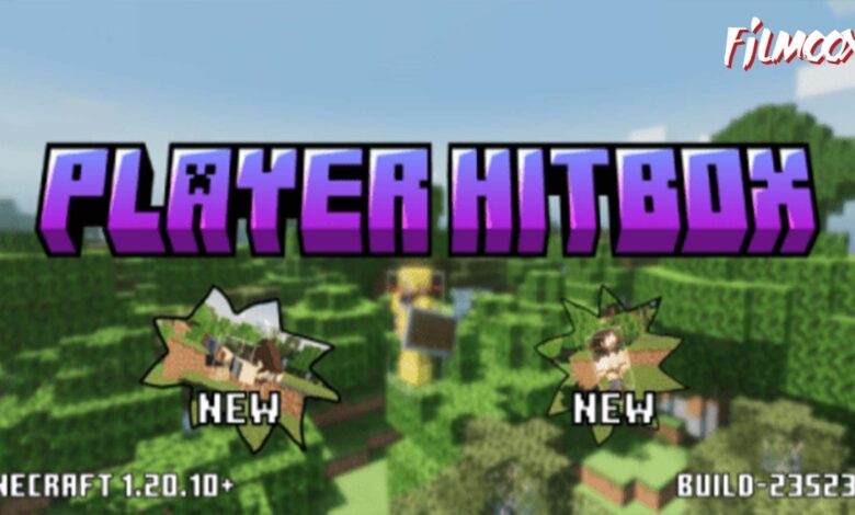 ماين كرافت مود Player Hitbox