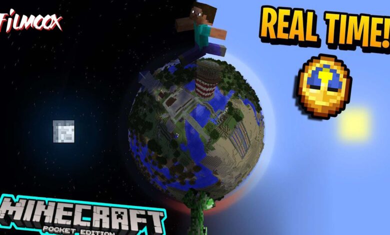 ماين كرافت مود Sync Minecraft Time