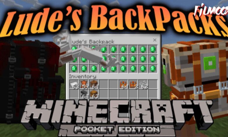 ماين كرافت مود Lude’s Backpacks