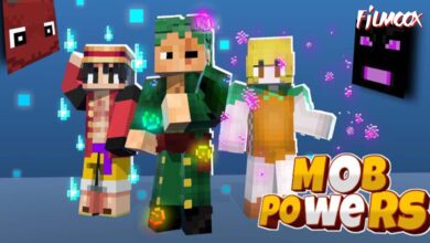 ماين كرافت مود Mob Powers