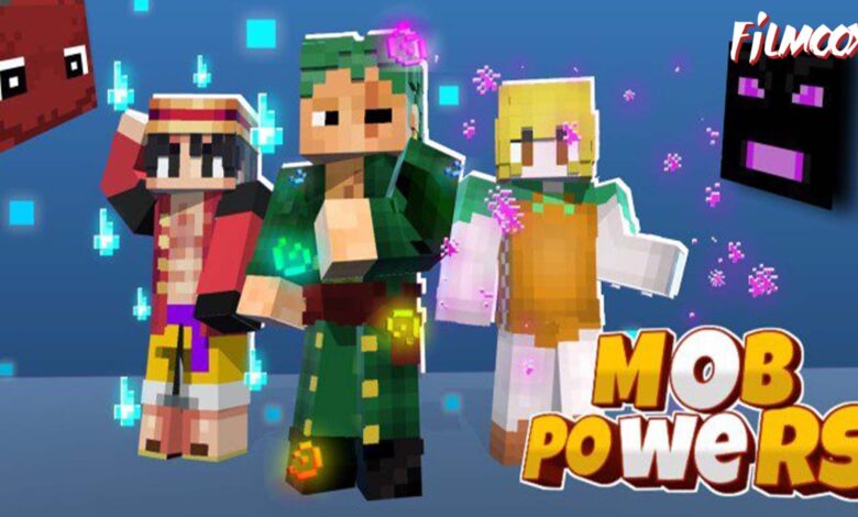 ماين كرافت مود Mob Powers
