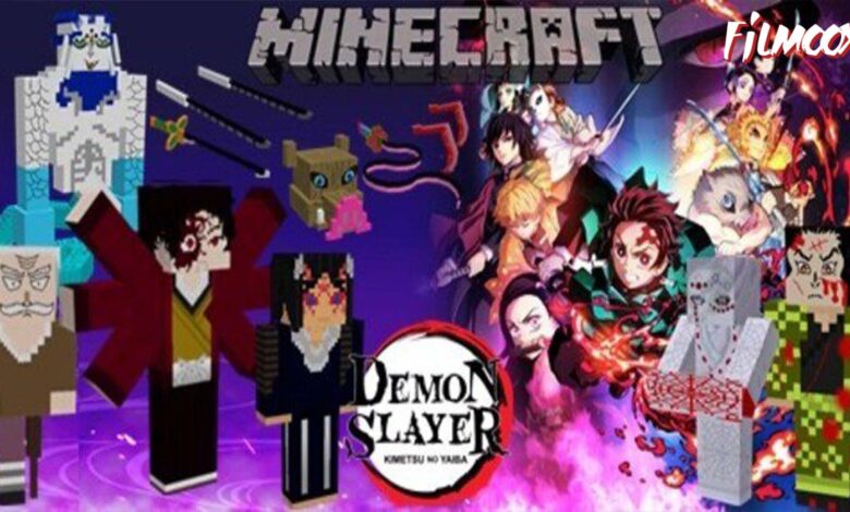 ماين كرافت مود Bushin Demon Slayers