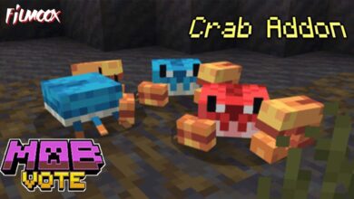 ماين كرافت مود Crab